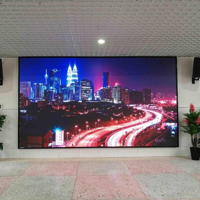 Advertisement Digital LED Billboard / P2.5 Indoor LED Screen 3840Hz 320X160MM