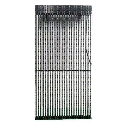 P50 Transparent LED Grid Screen Outdoor 1R1G1B HD LED Advertising Display Board 600W/M2