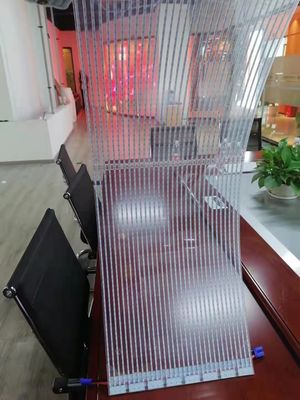 P5 Indoor LED Glass Screen Film Display Transparent Panel 480mm*320mm