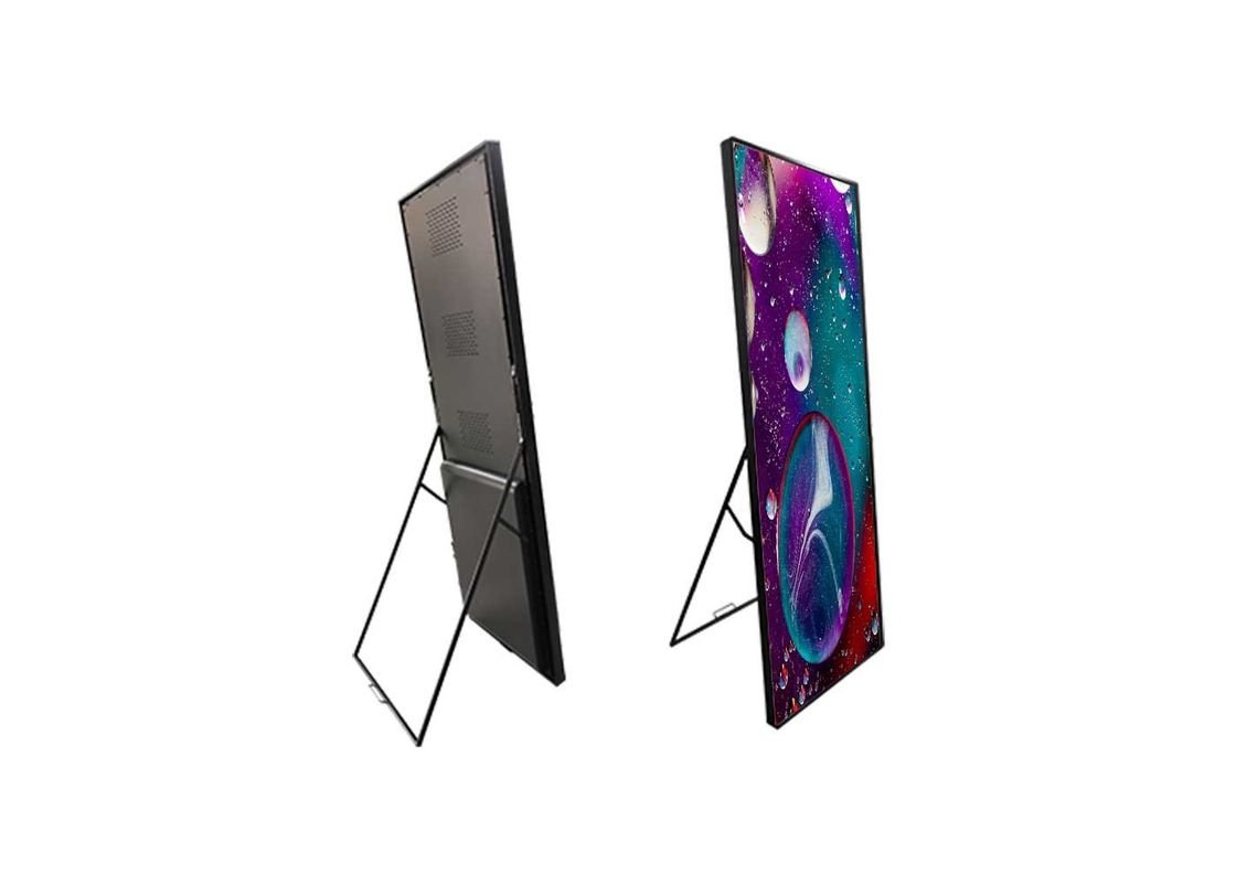 Moveable LED Poster Displays P1.53 High Brightness LED Advertising Screen SMD1212