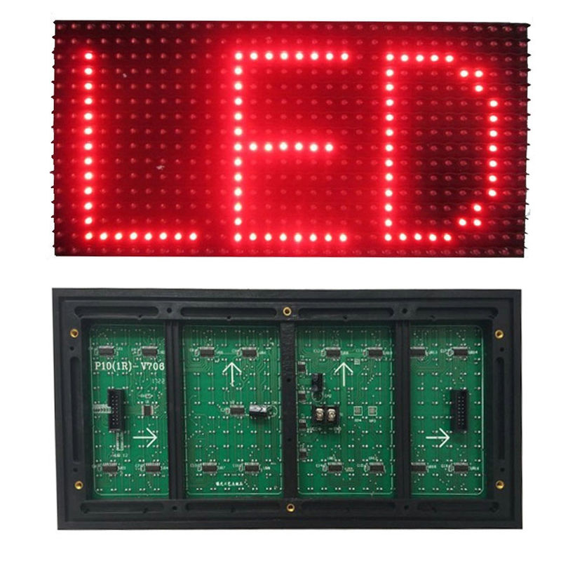 SMD P10 LED Modules 320*160mm / 10mm Outdoor Advertising LED Display Screen
