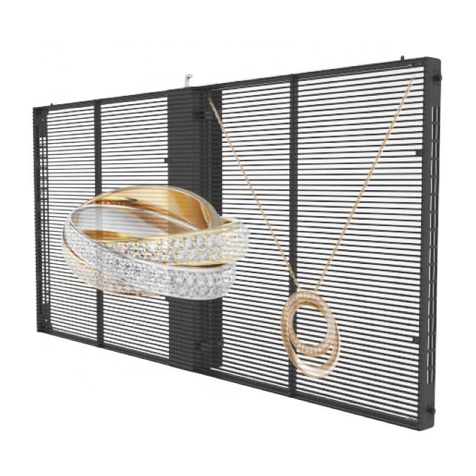 SMD Transparent LED Window Display P16 LED Mesh Screen Outdoor