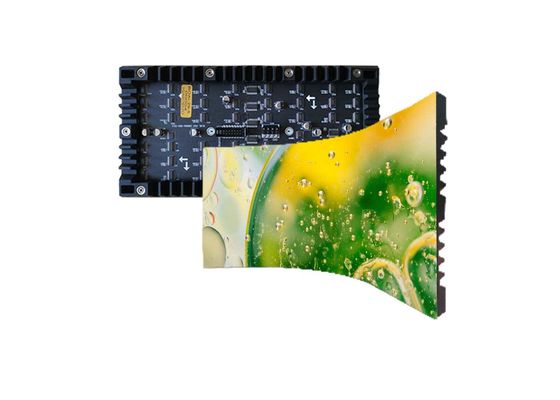 IP45 Indoor Advertising LED Display Soft Smd2121 P4 RGB LED Module