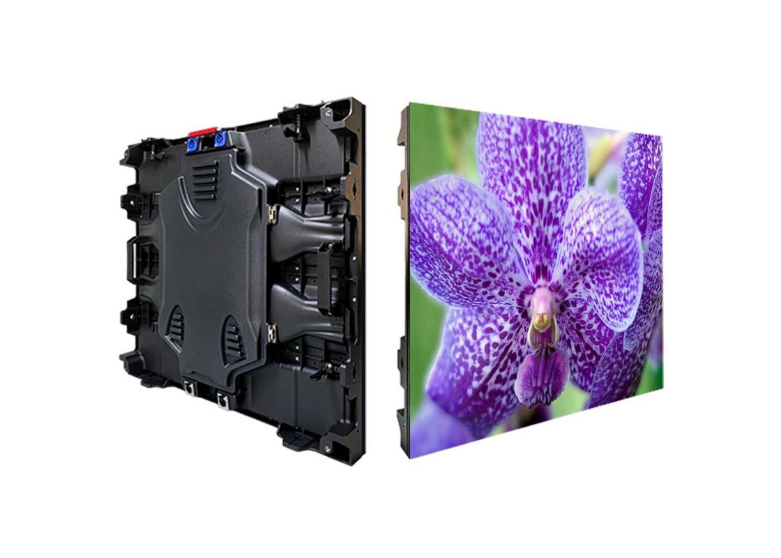 1R1G1B Indoor Fixed LED Display / P3.076 HD LED Video Wall 640x640mm
